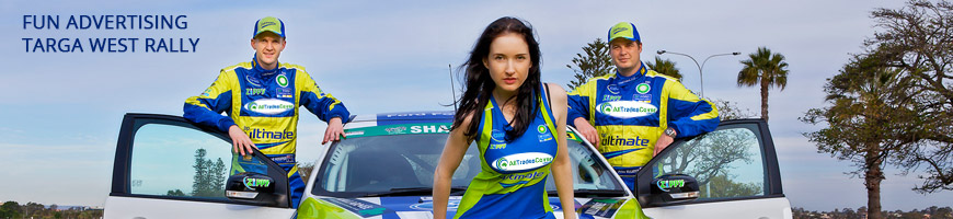 Make Advertising Fun – Targa West Rally