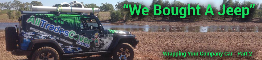 “We bought a Jeep”, Now What? – Top Tips For Wrapping Your Company Car – Part 2